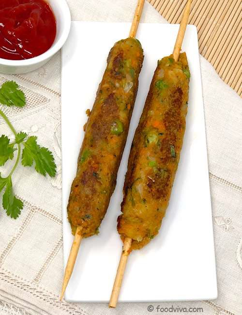 Veg Seekh Kebab